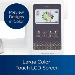 Brother SE700 Sewing and Embroidery Machine, Wireless LAN Connected, 135 Built-in Designs - SE700