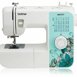 Brother SM3701 Electric Sewing Machine - 37 Built-In Stitches - Automatic Threading - Portable