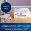 Brother Sublimation Paper, 8-1/2" x 11", White, Pack Of 100 Sheets