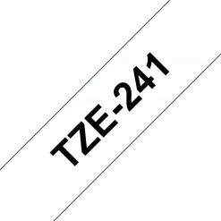 Brother TZE2412PK Label Maker Tape, White, Pack Of 2