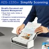 Brother Wireless Compact Desktop Scanner, ADS-1350W
