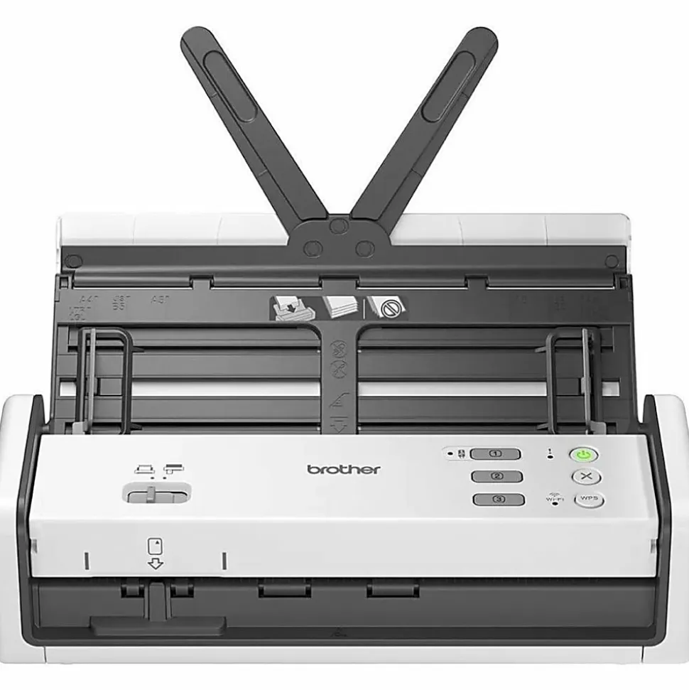 Brother Wireless Compact Desktop Scanner, ADS-1350W