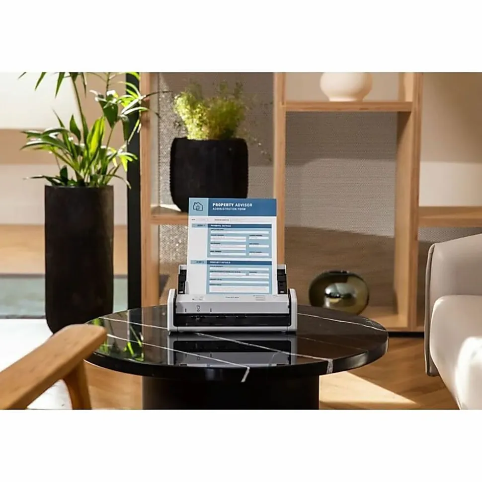 Brother Wireless Compact Desktop Scanner, ADS-1350W