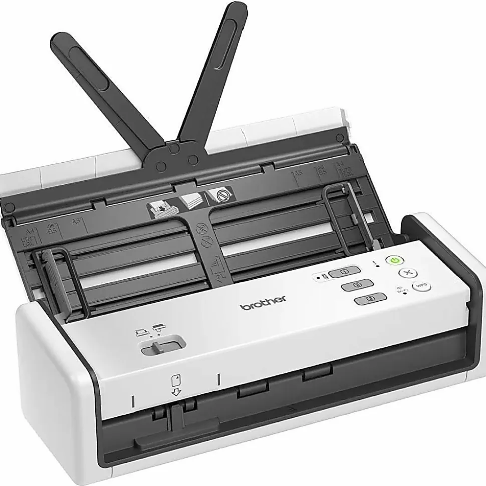 Brother Wireless Compact Desktop Scanner, ADS-1350W