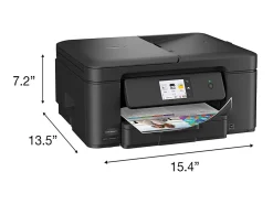 Brother Work Smart MFCJ1410DW Wireless Color Inkjet Printer, All-In-One Print/Scan/Copy, Best for home/small office
