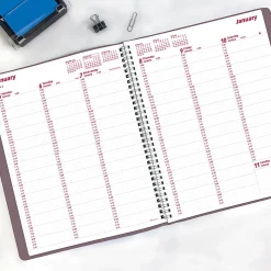 2026 Brownline Essential Weekly Appointment Planner, 11" x 8-1/2", 50% Recycled, Mountain - Canyon, January To December, CB950G.04