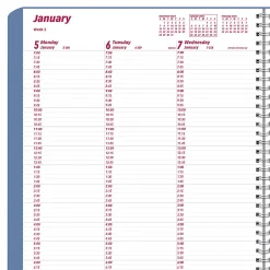 2026 Brownline Essential Weekly Appointment Planner, 11" x 8-1/2", 50% Recycled, Mountain - Snow, January To December, CB950G.03