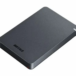 Buffalo MiniStation HD-PGFU3 2 TB Portable Hard Drive - External - TAA Compliant - Desktop PC, MAC Device Supported - HDPGF20U3BB