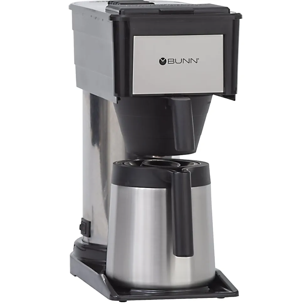 Bunn® BTX ThermoFresh 10-Cup Thermal Coffee Brewer, Black/Stainless Steel