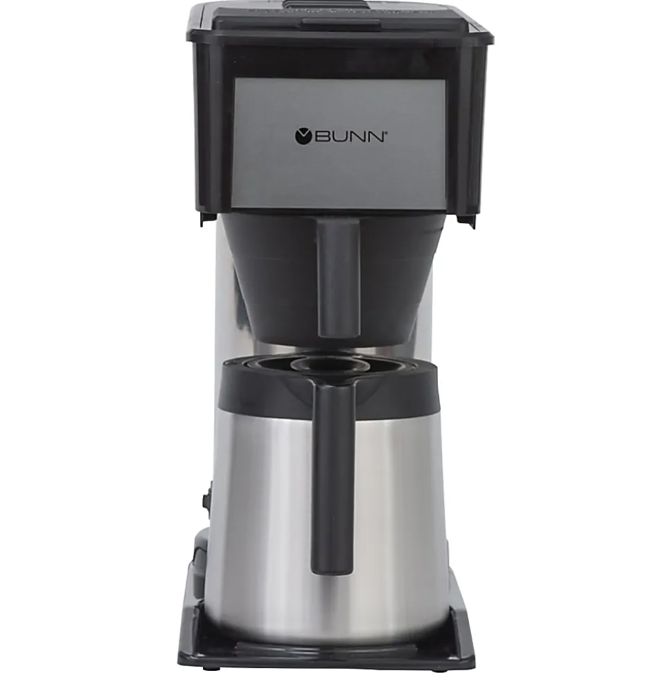 Bunn® BTX ThermoFresh 10-Cup Thermal Coffee Brewer, Black/Stainless Steel