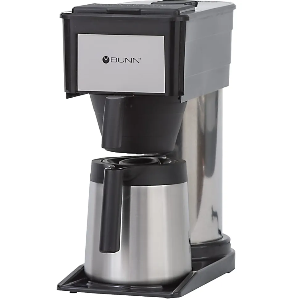 Bunn® BTX ThermoFresh 10-Cup Thermal Coffee Brewer, Black/Stainless Steel