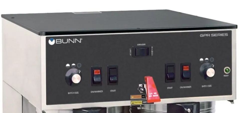 BUNN Dual GPR 120/240V 302-Cup Coffeemaker, Stainless Steel