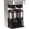 Bunn ICB Infusion Series Programmable Coffee Brewer, Dual Design, Tall Profile, Black/Silver