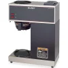 Bunn Pour-O-Matic 12-Cup Coffeemaker, Black/Silver