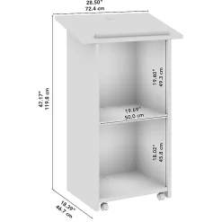 Bush Business Furniture Envision Stand Up Lectern, 29