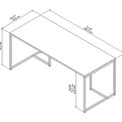 Bush Business Furniture Method Table 72