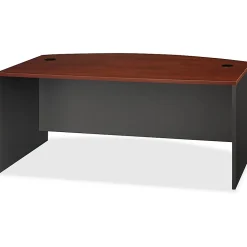 Bush Business Furniture Series C Components Bow Front Desk, 72