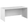 Bush Business Furniture Studio C 66"W Office Computer Desk, White, Standard Delivery