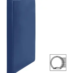 Business Source Basic Round Ring Binders, 1/2