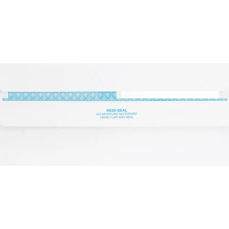 Business Source Double Window No. 8-5/8 Check Envelopes - Double Window - #8 5/8 - 8 5/8"x 3 5/8" - 24 lb - Self-sealing - White - 500 / Box - 04650