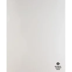 Business Source File Folder, Letter, Transparent, 5 Per Pack - 00606BX