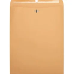 Business Source Heavy-duty Clasp Envelopes - Clasp - #110 - 12" Width x 15 1/2" Length - 28 lb - Clasp - Kraft - Kraft - 100 / Box