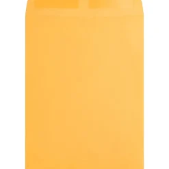 Business Source Kraft Gummed Catalog Envelopes - Catalog - #10 1/2 - 9" Width x 12" Length - 28 lb - Gummed - Kraft - Kraft - 250 / Box