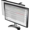 Business Source LCD Monitor Privacy Filter Black - For 24" Widescreen LCD Monitor - 16:10 - Acrylic - Black