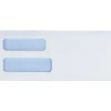 Business Source No. 8-5/8 Business Check Envelopes - Double Window - #8 5/8 - 8 5/8"x 3 5/8", 24 lb, Gummed, White, 500/Box