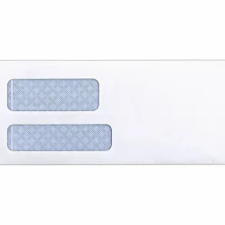 Business Source No. 9 Double Window Invoice Envelopes - Double Window - #9 - 8 7/8