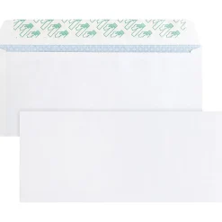 Business Source Regular Tint Peel/Seal Envelopes - Business - #10 - 9 1/2" Width x 4 1/8" Length - 24 lb - Peel & Seal - White - Wove - 500 / Box