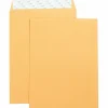 Business Source Self Adhesive Kraft Catalog Envelopes - Catalog - 9" Width x 12" Length - 28 lb - Self-sealing - Brown Kraft - Kraft - 250 / Box