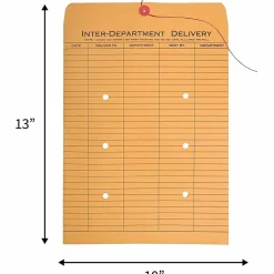 Business Source 2-sided Inter-Department Envelopes, 10