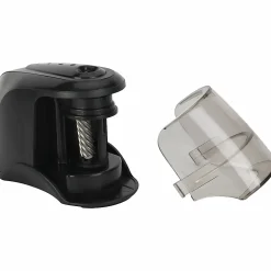 Business Source 2-way Electric Pencil Sharpener - AC Adapter Powered - Steel Alloy, ABS Plastic - 1 Each