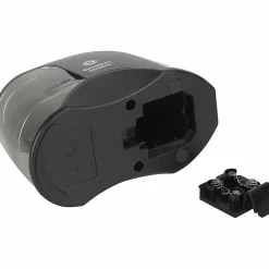 Business Source 2-way Electric Pencil Sharpener - AC Adapter Powered - Steel Alloy, ABS Plastic - 1 Each