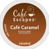 Cafe Escapes™ Single-Serve Coffee K-Cup® Pods, Cafe Caramel, Carton Of 24