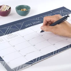 Cambridge® Apex 2026 Monthly Desk Pad Calendar, Compact, 17 3/4" x 11"