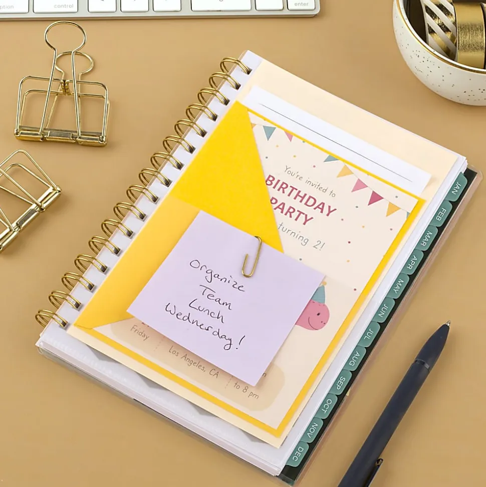 Cambridge® Emerald Isle 2026 Weekly Monthly Planner, Small, 5 1/2" x 8 1/2"