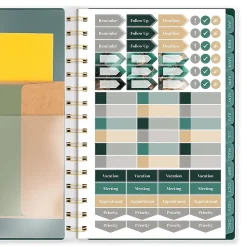 Cambridge® Emerald Isle 2026 Weekly Monthly Planner, Small, 5 1/2