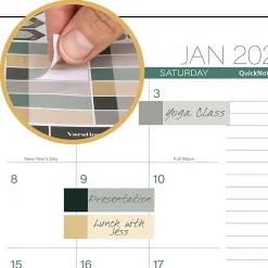 Cambridge® Emerald Isle 2026 Weekly Monthly Planner, Small, 5 1/2