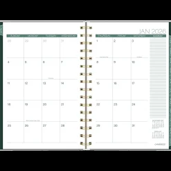 Cambridge® Emerald Isle 2026 Weekly Monthly Planner, Small, 5 1/2