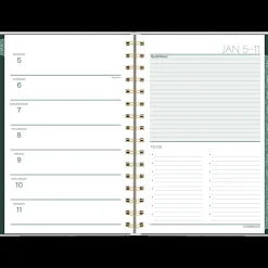 Cambridge® Emerald Isle 2026 Weekly Monthly Planner, Small, 5 1/2