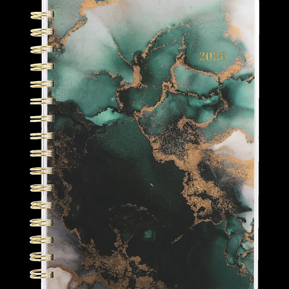 Cambridge® Emerald Isle 2026 Weekly Monthly Planner, Small, 5 1/2" x 8 1/2"