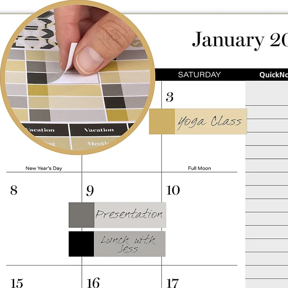 Cambridge® Jeannie 2026 Weekly Monthly Planner, Small, 5 1/2" x 8 1/2"