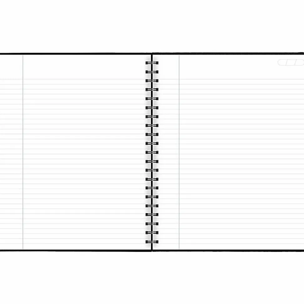 Cambridge® Limited® Business Notebook, 8 1/2" x 11", 1 Subject, Legal Ruled, 96 Sheets, Black (06100)