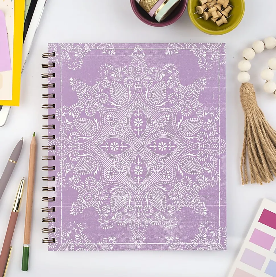 Cambridge® Madison Notebook, 80 Sheets, Hardcover, Medium, 8" x 10"