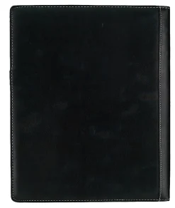 Cambridge® Notetaker Refillable Notebook, 8 1/2" x 11", College Ruled, 80 Sheets Total, Black