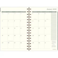 Cambridge® Serene 2026 Weekly Monthly Planner, Small, 5 1/2" x 8 1/2"