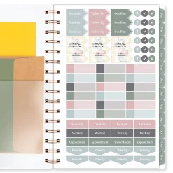 Cambridge® Serene 2026 Weekly Monthly Planner, Small, 5 1/2
