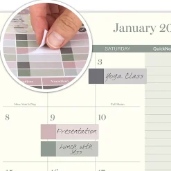 Cambridge® Serene 2026 Weekly Monthly Planner, Small, 5 1/2